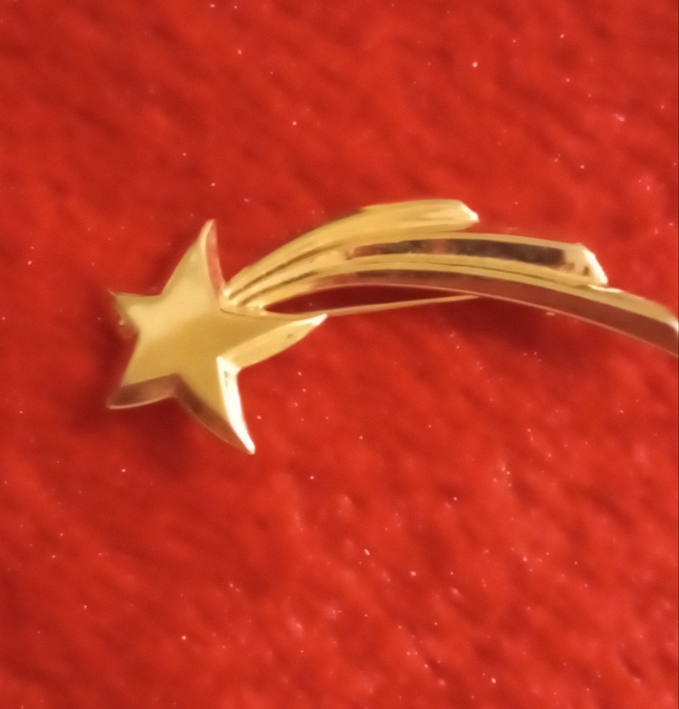 Vintage Shooting Star Brooch